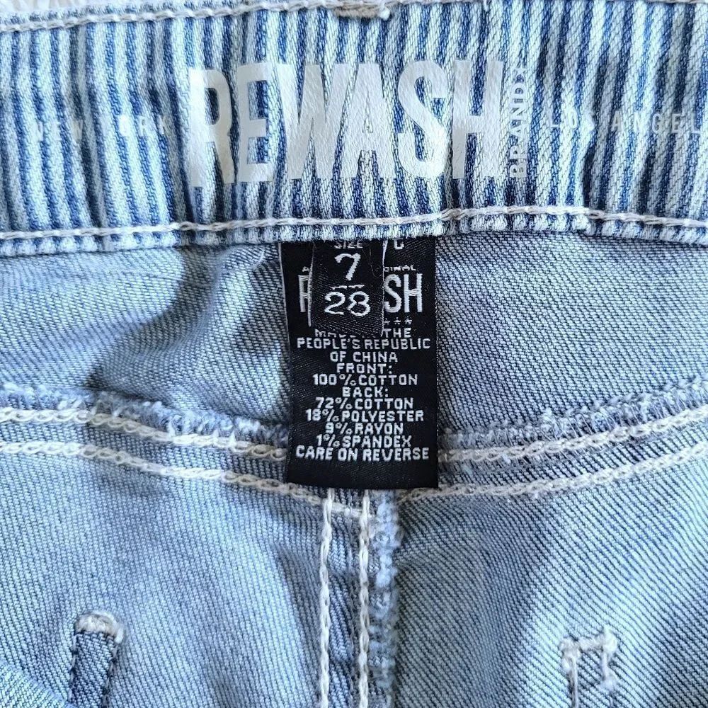Rewash "The Riley" High Rise Shorts - NWT - Picture 7 of 12